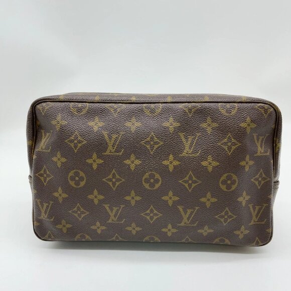 Authentic Louis Vuitton Monogram Trousse Toilette 28 Clutch Bag LC186-121525 - Picture 2 of 16